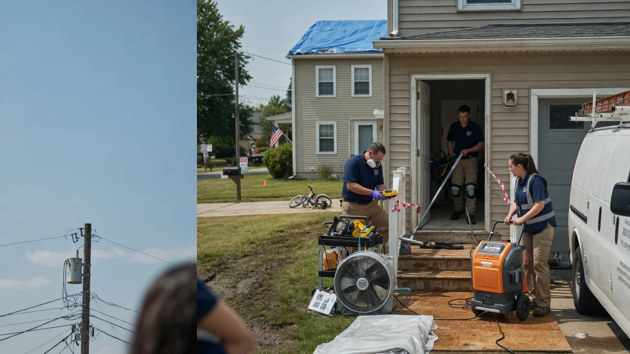 Water Damage Repair in New Plymouth, OH near me